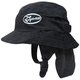 airSUP Bucket Hat front view with chin strap