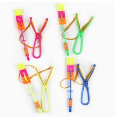 Aisoway dragonfly slingshot in a party scene showing group fun and easy outdoor entertainment.