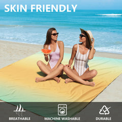 AISPARKY waterproof and sandproof mat helps keep sand away.