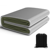 AITAF camping mat with foam and foil blanket outdoors warmth and protection