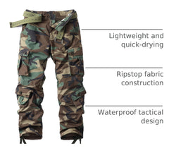 AK-TAC Cargo Work Pants ripstop closeup emphasizes durable fabric for rugged use.