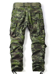 AKHIKING men's camo pants showing versatile color options for different settings