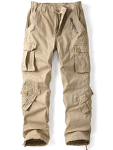 AKHIKING women's cargo pants with eight pockets for versatile storage.