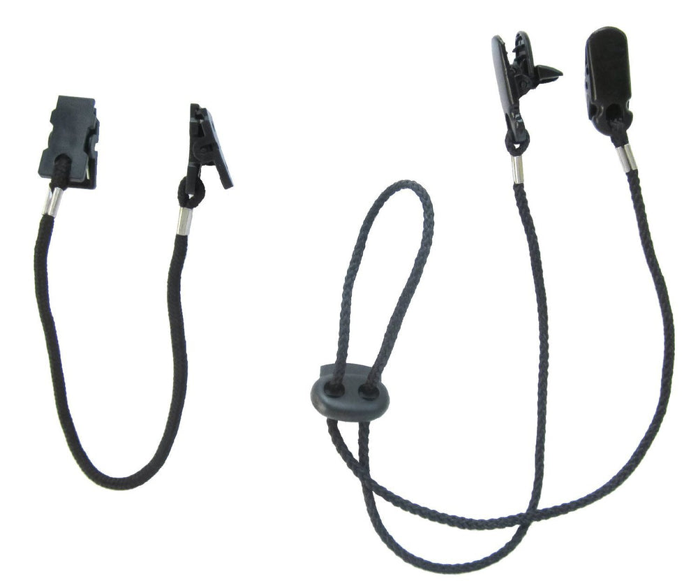 AKOAK cap clip windproof black keeps hats secure during windy sports.
