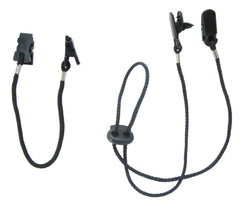 AKOAK cap clip windproof black keeps hats secure during windy sports.