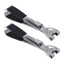 Akozon 4-in-1 fly line clippers in use for clean cuts and knot prep.