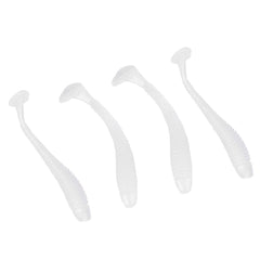 Akozon yellow T-tail lure for high visibility in clear or stained water