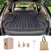AKUDY self-inflating SUV air mattress with built-in pump for quick setup.