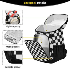 ALAZA padded back strap for comfortable hiking support.