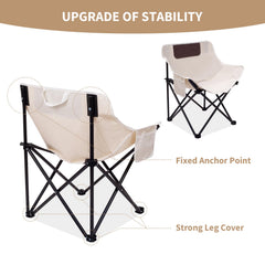 aledaras portable sauna chair cushioned seat enhances comfort during sessions.
