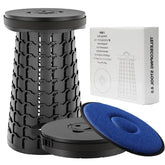 ALEVMOOM 2025 XXL collapsible stool highlights reinforced PP frame and high capacity.