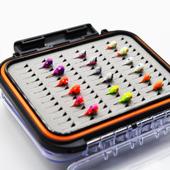 Alichino 18pcs Tungsten Ice Jigs Set in packaging