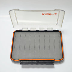 ALICHINO Fly Box clear cover view; identify contents at a glance.