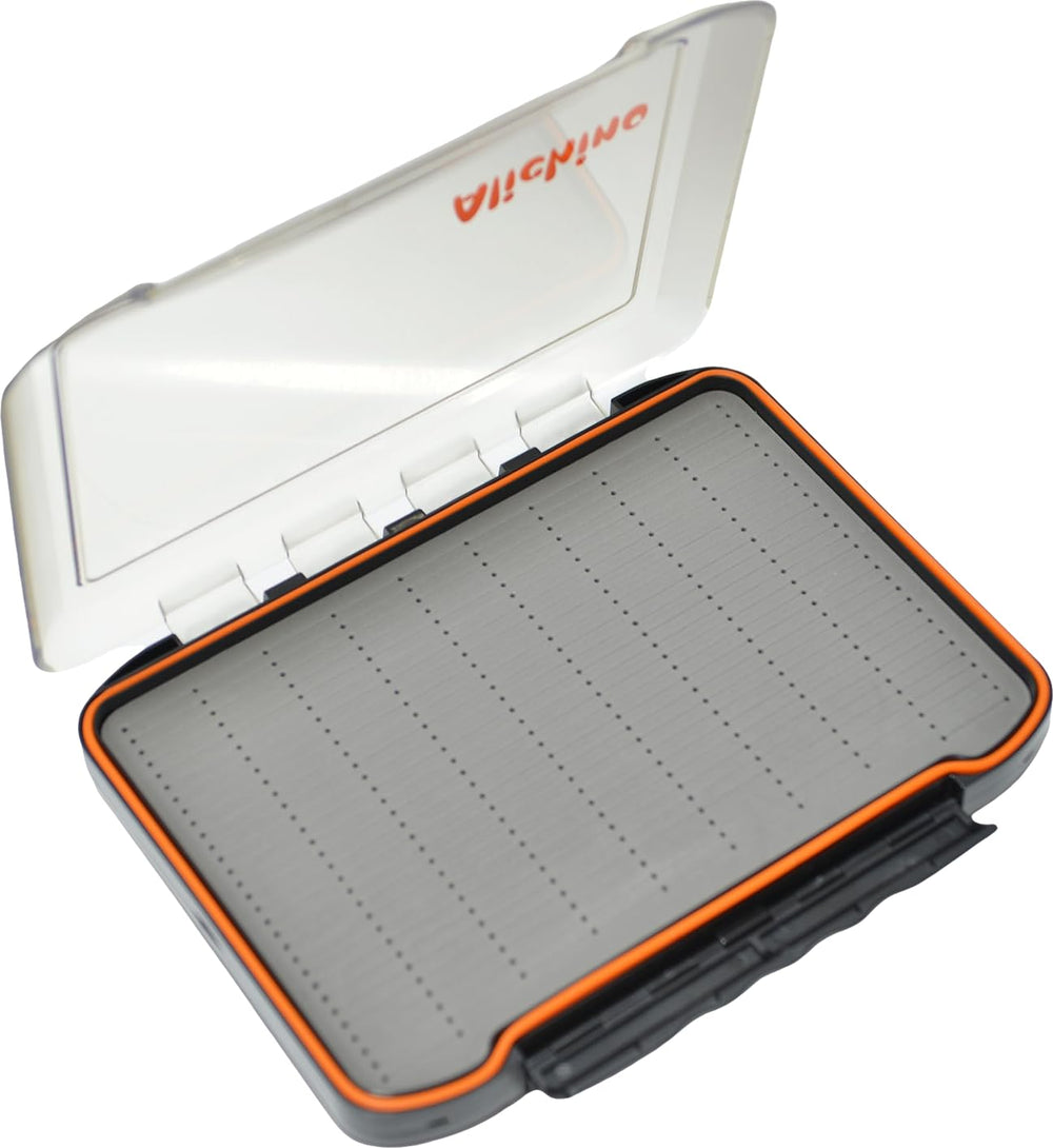 ALICHINO Fly Box front cover; rugged ABS build for reliable field use.