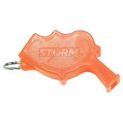All Weather Safety Whistle Storm with orange casing for water-ready signaling and personal protection.