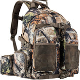 ALLBLESSED BlessedBark 35L front view shows stealth camouflage and durable build for hunts