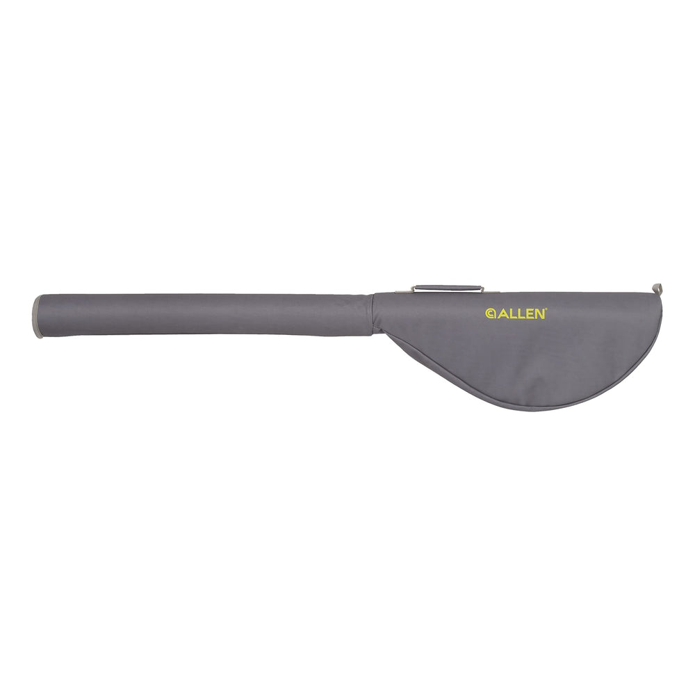 Allen Company 45-Inch Riprap fishing rod case in gray and lime color