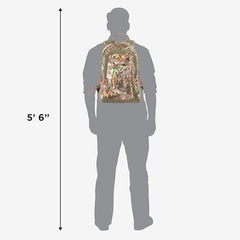 AC ALLEN Realtree Edge side view highlights comfortable, padded straps for long hikes.