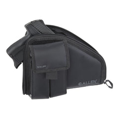 Allen Company pistol case with detachable mag pouch exterior and padded interior