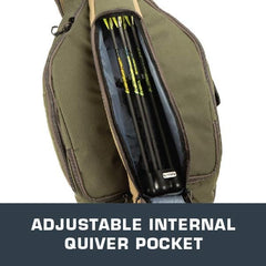 Five external pockets for bolts and quivers (image 3)