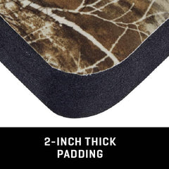 Allen Vanish cushion with die-cut carry hole for easy transport