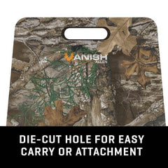 Allen Vanish seat cushion side view showing 2-inch padding for comfort