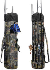 Allnice fishing tackle bag exterior with durable Oxford fabric