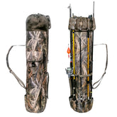 Allnice fishing tackle bag camouflage front view