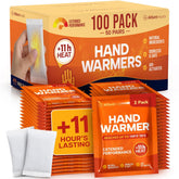 AllSett Health hand warmers bulk pack ready for outdoor adventures with sustained warmth