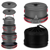 Alocs camping 4-in-1 setup for meals on the trail