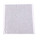 Alomejor 3D eyes for fishing lures, 3mm silver, enhances lure realism and attraction.
