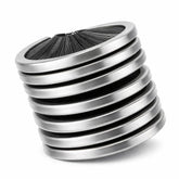 Alomejor climbing rope brush in stainless steel for durable rope cleaning on outdoor routes