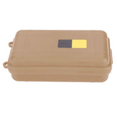Alomejor Dry Box with sealed lid protects contents outdoors.