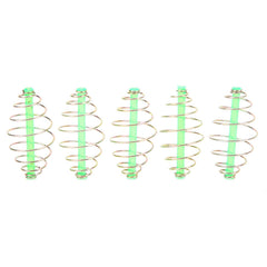 Spring coil inline method feeder mechanism detail