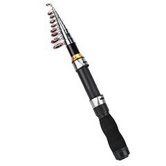 Alomejor fishing rod portable compact design for easy travel and quick setup.