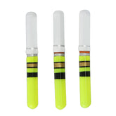 Alomejor green glowing tail LED light stick for night fishing – front view