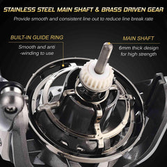 Alomejor Reel superior drag system for controlled strong runs
