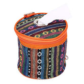 Alomejor toilet paper holder wall-mount showing a compact design for small bathrooms.
