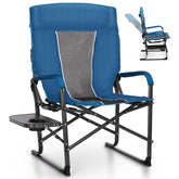 Alpha Camp adjustable high-back director chair for extended outdoor comfort.