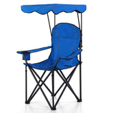 ALPHA CAMP oversized chair with shade canopy offering cool shade during outdoor outings