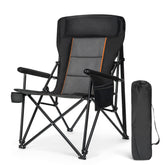 ALPHA CAMP oversized folding chair backrest for extended outdoor comfort