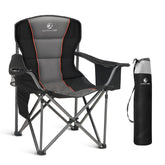 ALPHA CAMP oversized folding chair open for comfortable outdoor seating