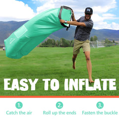 AlphaBeing lounger headrest offers ergonomic neck support during beach relaxation