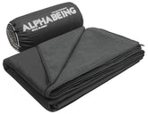 AlphaBeing waterproof blanket folded compact for travel and storage
