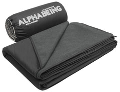 AlphaBeing waterproof blanket folded compact for travel and storage