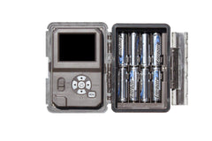 ALPHA CAM No Glow dual-lens side-profile shows rugged durability during remote scouting missions