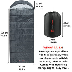 Alpine Swiss sleeping bag draft collar blocks cold drafts on cool nights.