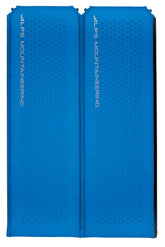 ALPS Mountaineering Flexcore Double Blue top view highlights compact trail comfort.