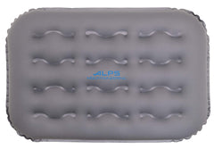 ALPS Mountaineering Air Pillow shows compact pack size for easy backpack travel.
