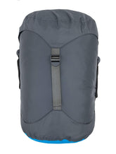ALPS Mountaineering Dry Sack 35L blue-gray front view protects gear on wet hikes.